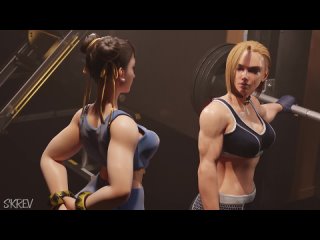 cammy bets a surprise from chun li 4k skrev 720p mp4